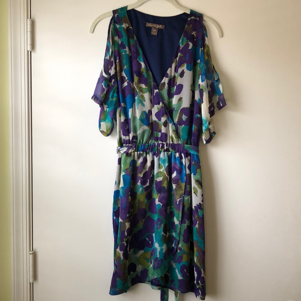 Charlie Jade cold shoulder dress